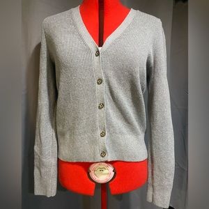 TOMMY HILFIGER Cardigan - gray - size medium